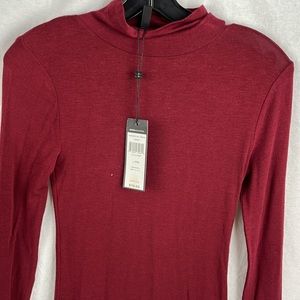 BCBGMaxAzria Red Long Sleeve Dress